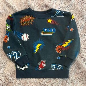 Garanimals Navy Sports Graphic Sweatshirt